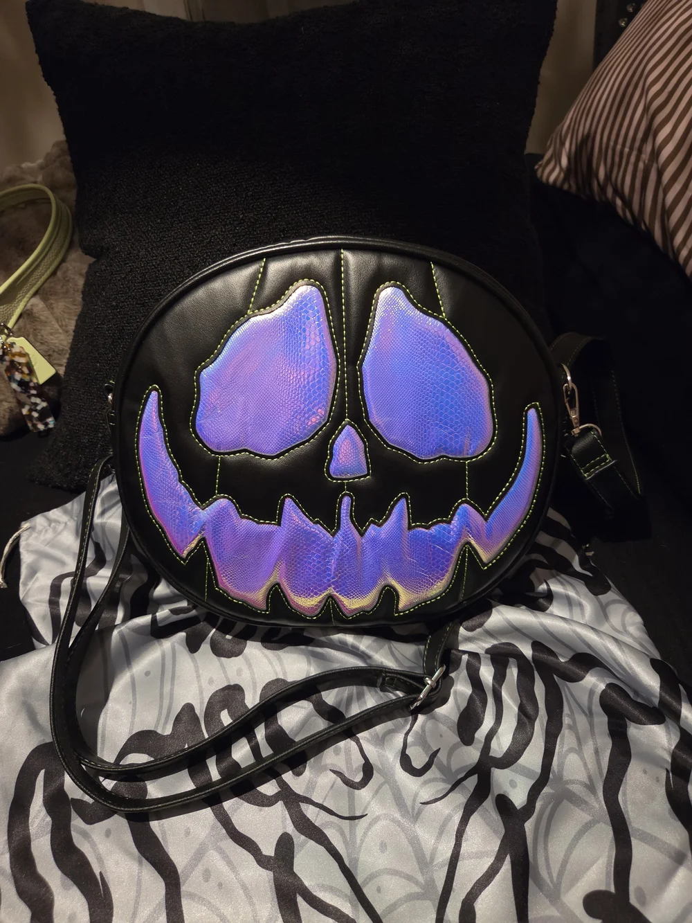 Love Pain & Stitches X Pumpkin Kult Double Crossbody Bag